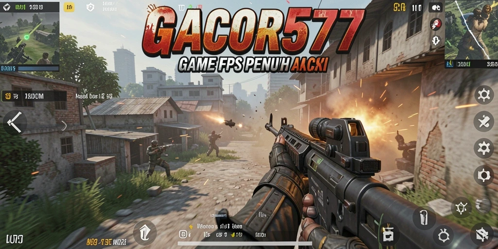 Gameplay seru di GACOR577 dengan aksi tembak-menembak yang mendebarkan.